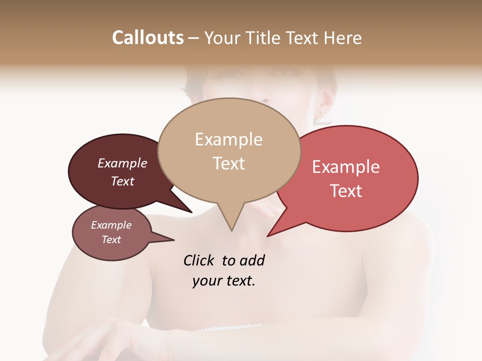 Moisturizing Aging Beautiful PowerPoint Template