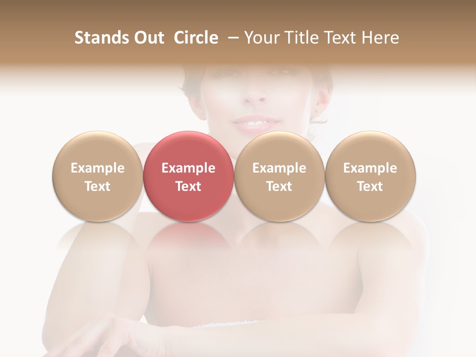 Moisturizing Aging Beautiful PowerPoint Template