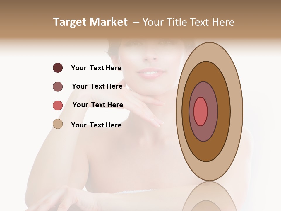 Moisturizing Aging Beautiful PowerPoint Template