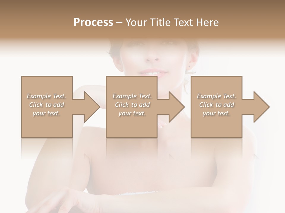 Moisturizing Aging Beautiful PowerPoint Template