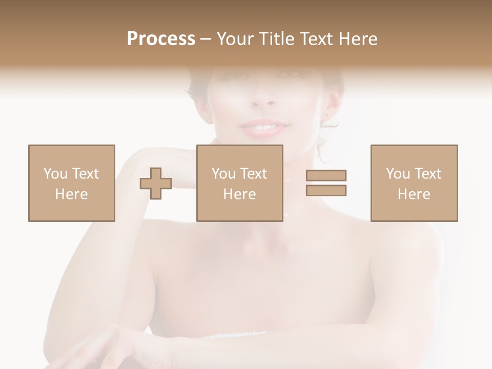 Moisturizing Aging Beautiful PowerPoint Template