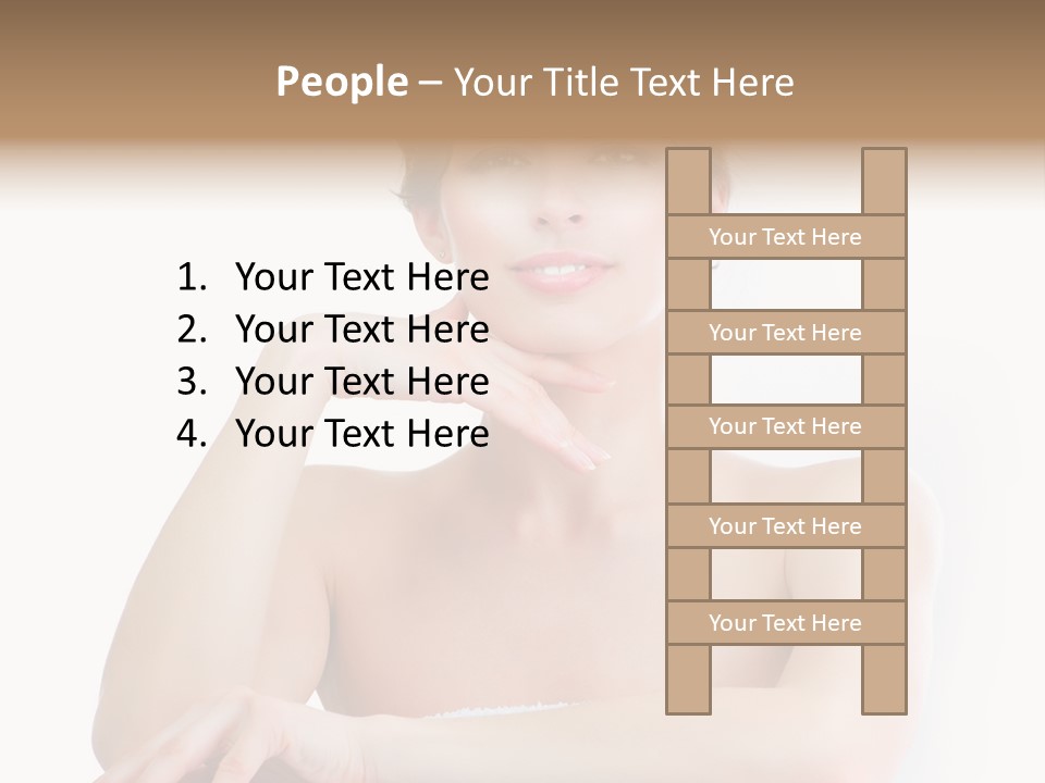 Moisturizing Aging Beautiful PowerPoint Template