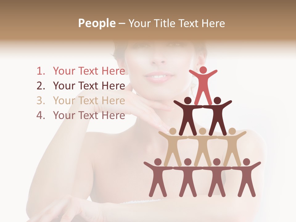 Moisturizing Aging Beautiful PowerPoint Template