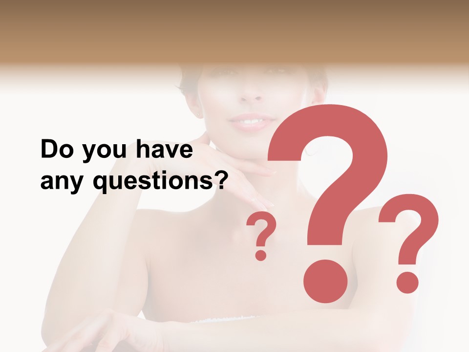 Moisturizing Aging Beautiful PowerPoint Template