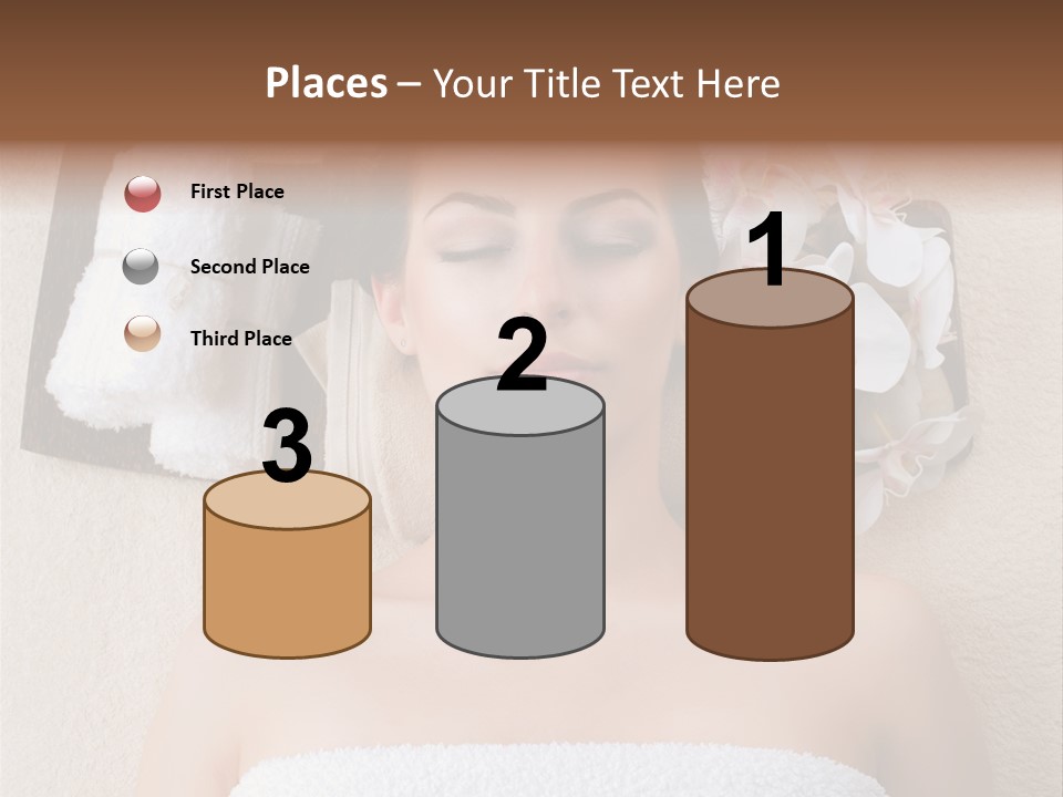 Body Salon Girl PowerPoint Template