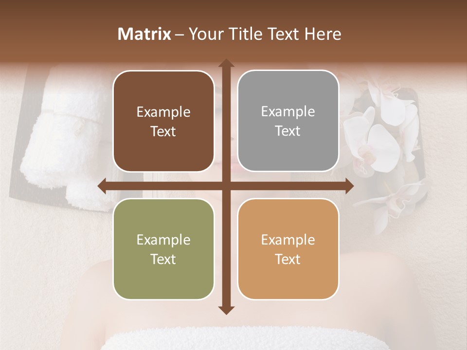 Body Salon Girl PowerPoint Template