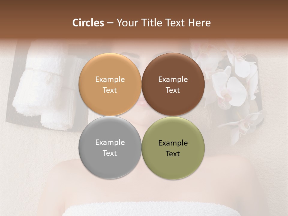 Body Salon Girl PowerPoint Template