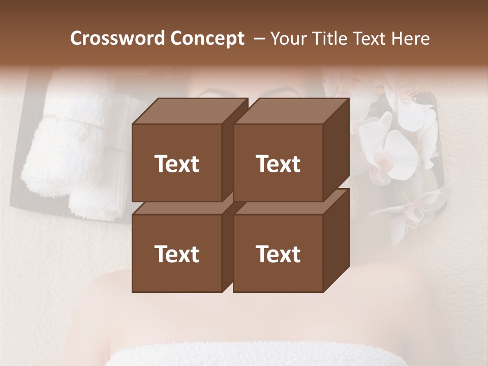 Body Salon Girl PowerPoint Template