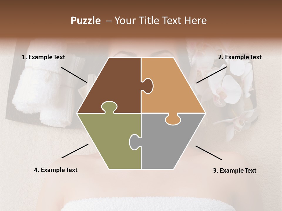 Body Salon Girl PowerPoint Template