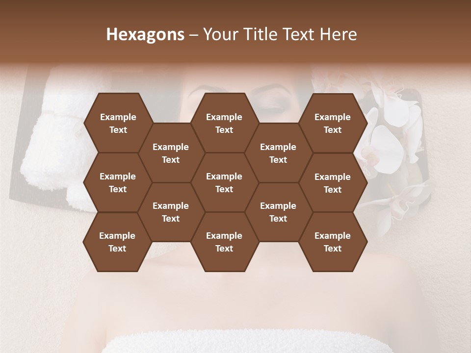 Body Salon Girl PowerPoint Template