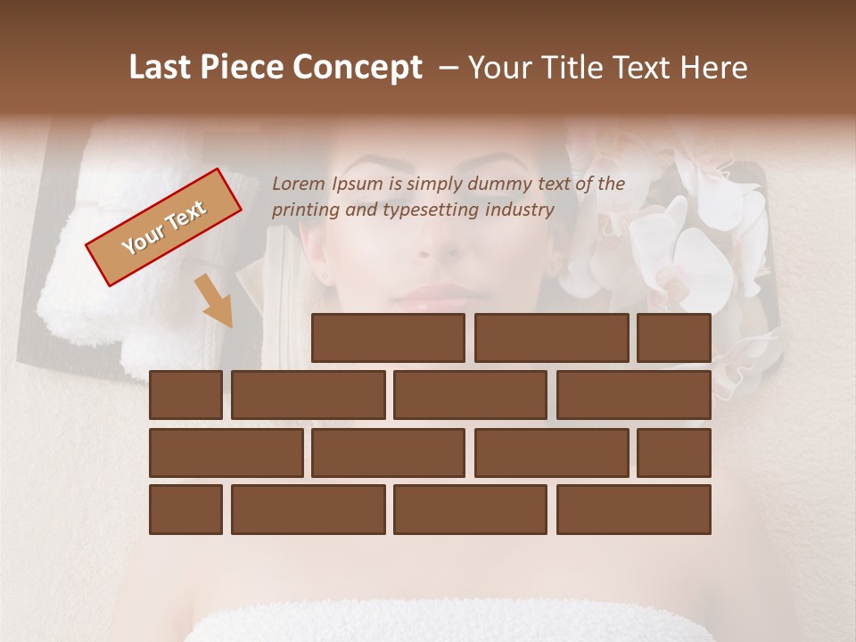 Body Salon Girl PowerPoint Template