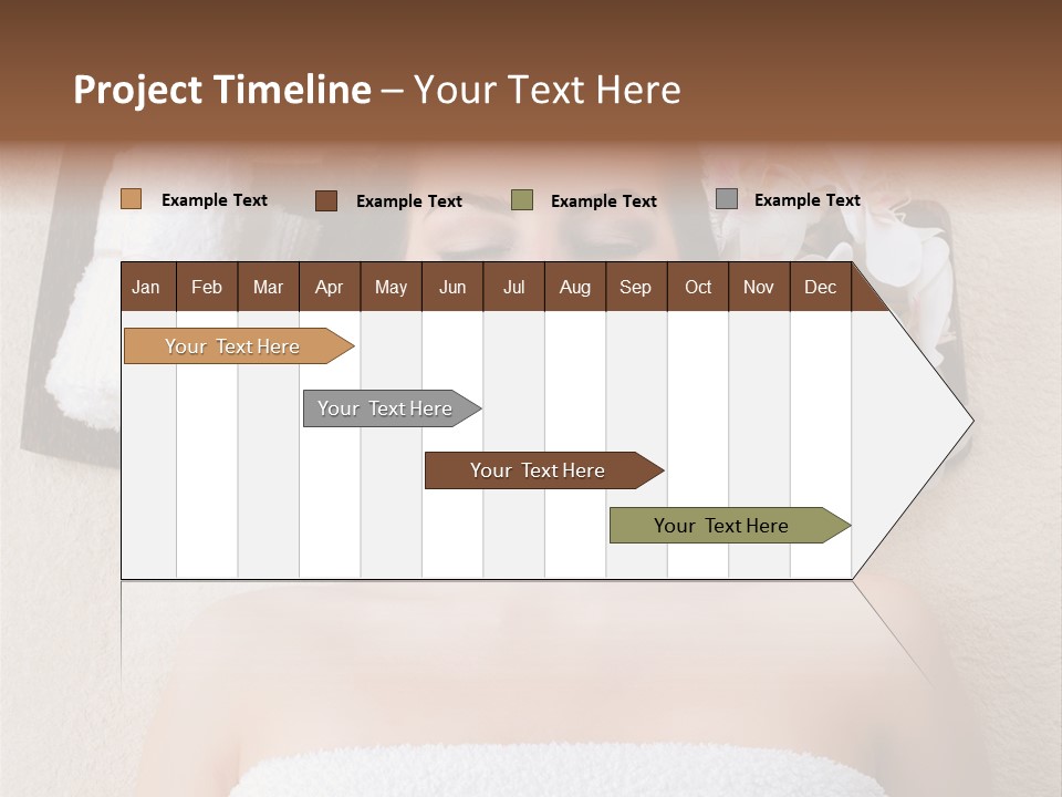 Body Salon Girl PowerPoint Template