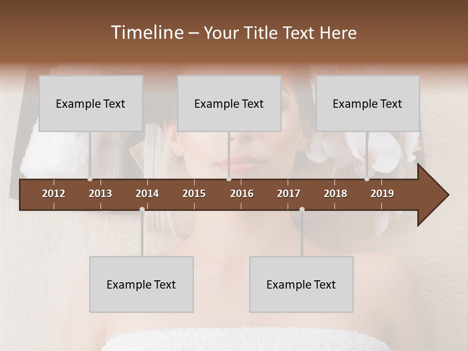 Body Salon Girl PowerPoint Template