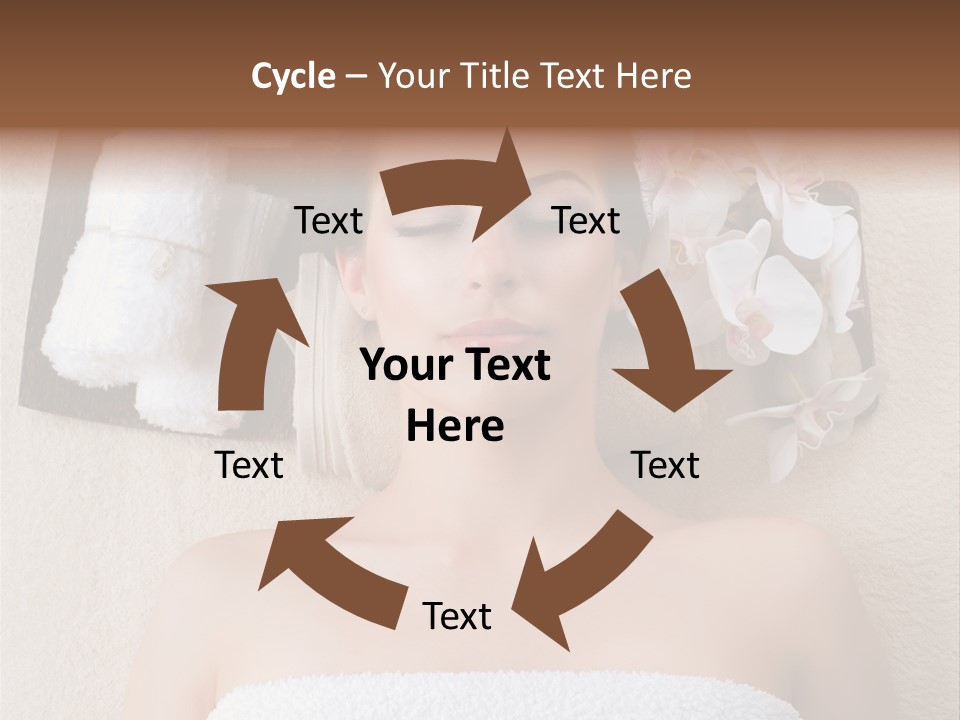 Body Salon Girl PowerPoint Template