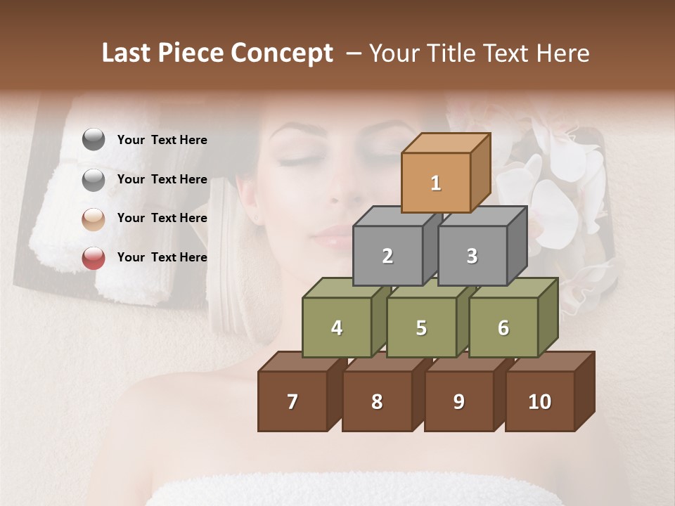 Body Salon Girl PowerPoint Template