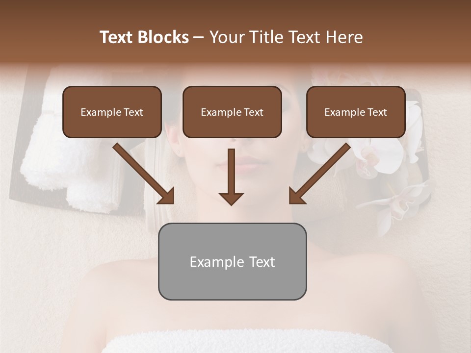 Body Salon Girl PowerPoint Template