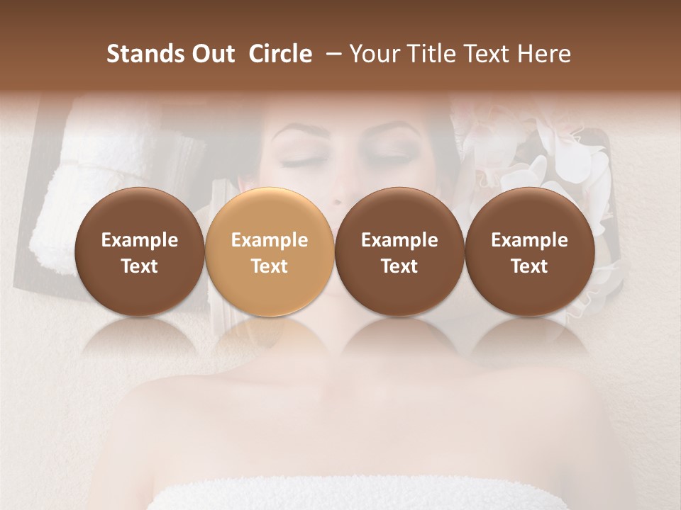 Body Salon Girl PowerPoint Template