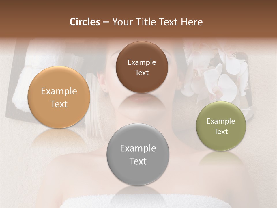 Body Salon Girl PowerPoint Template