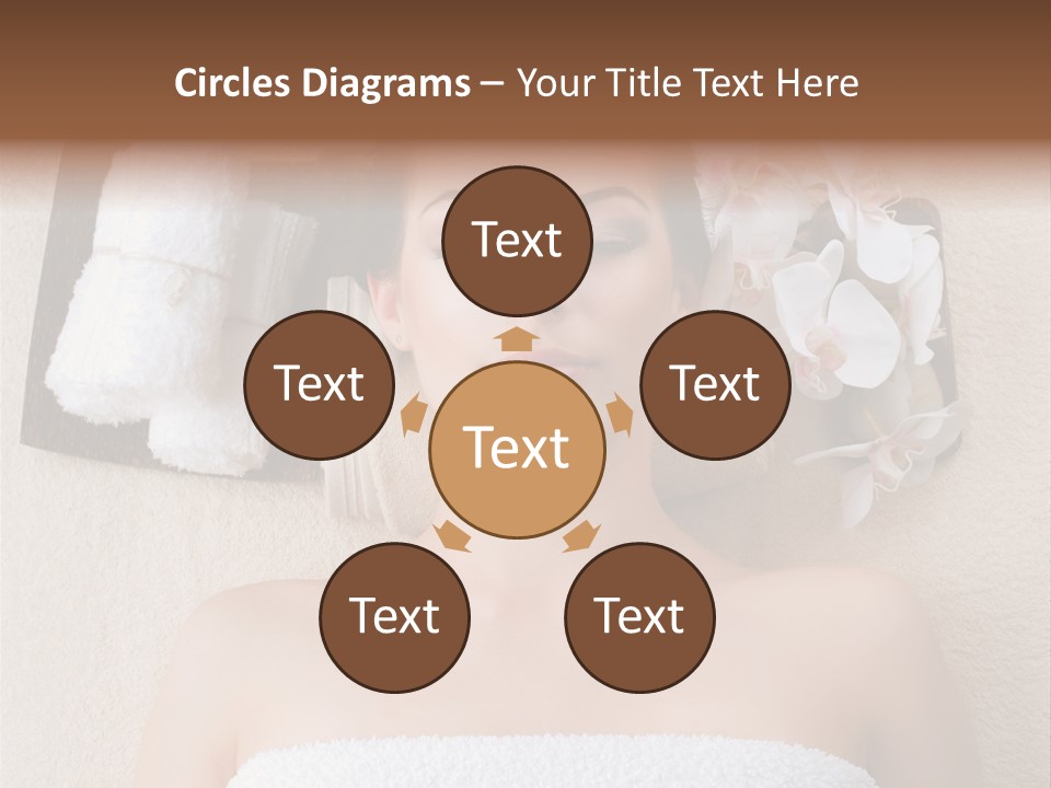 Body Salon Girl PowerPoint Template