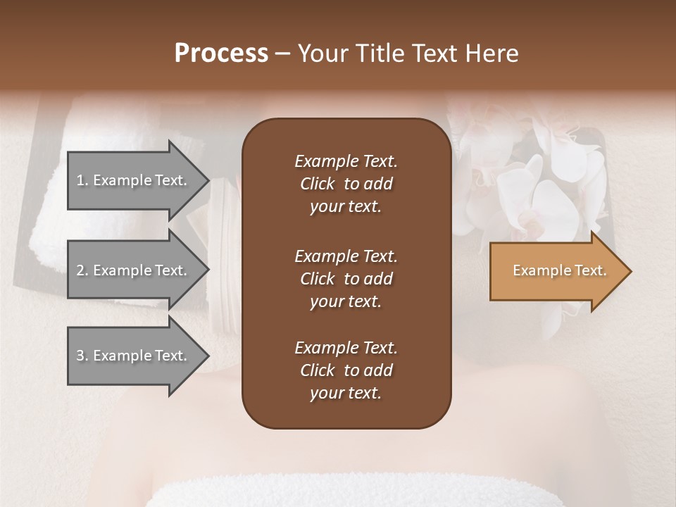 Body Salon Girl PowerPoint Template