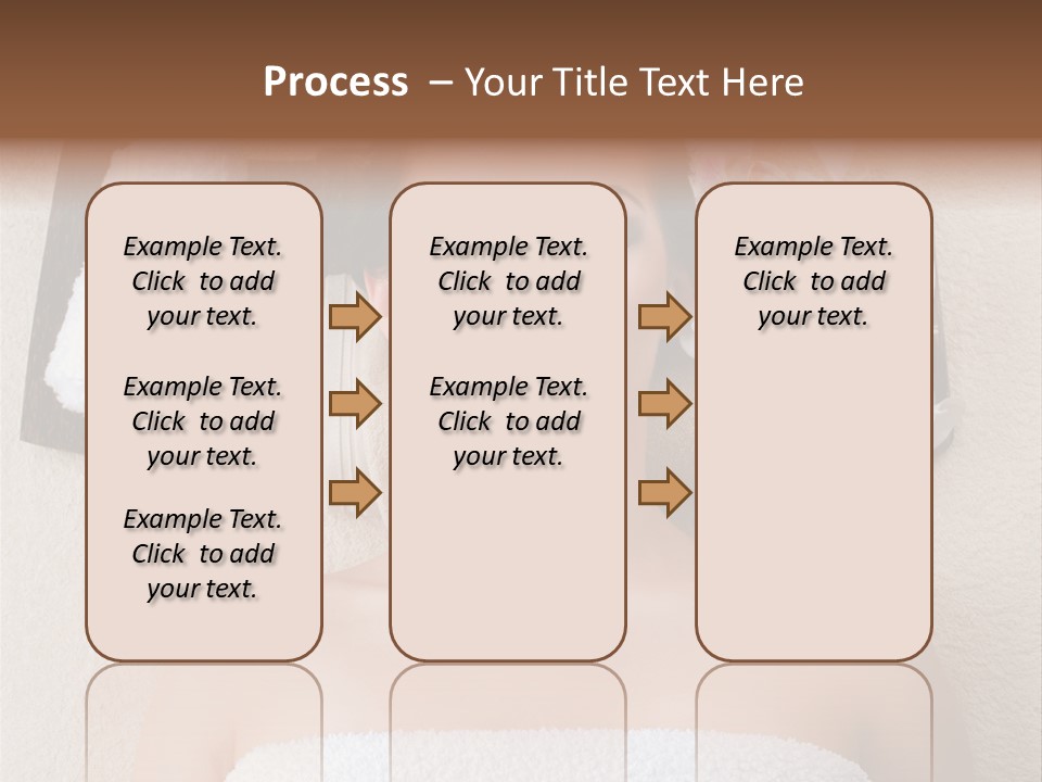Body Salon Girl PowerPoint Template