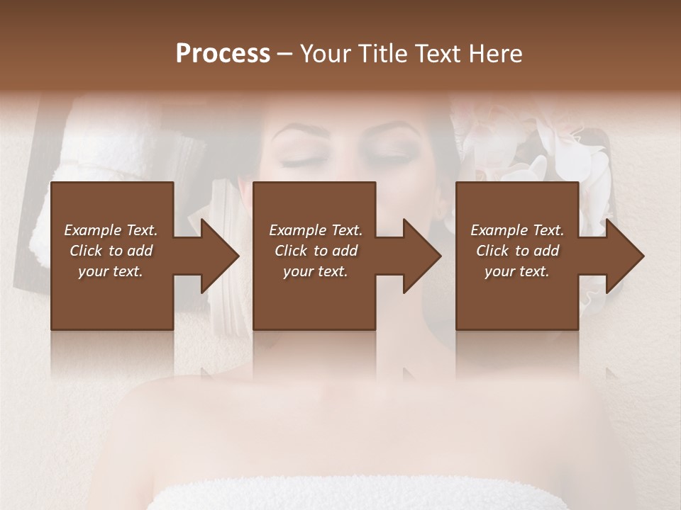 Body Salon Girl PowerPoint Template