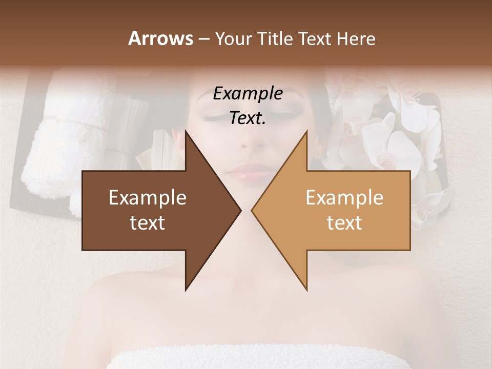 Body Salon Girl PowerPoint Template