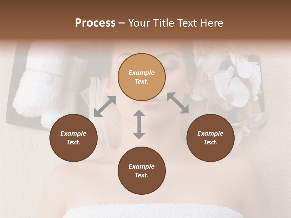 Body Salon Girl PowerPoint Template