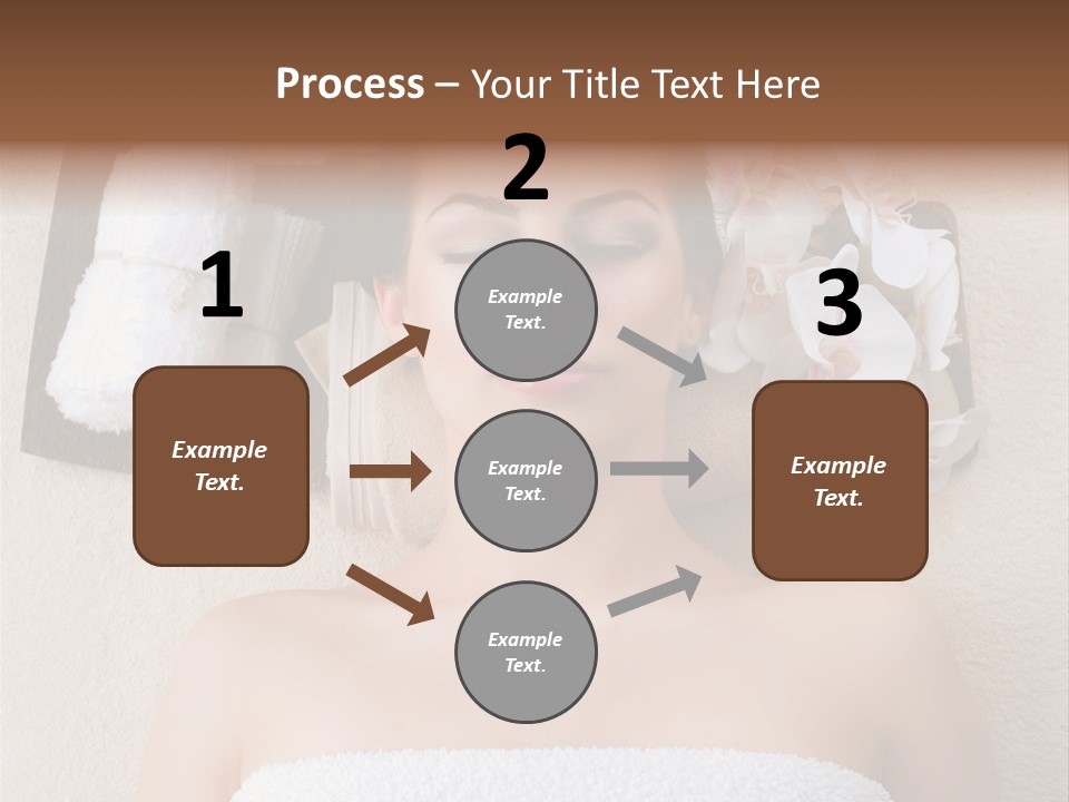 Body Salon Girl PowerPoint Template