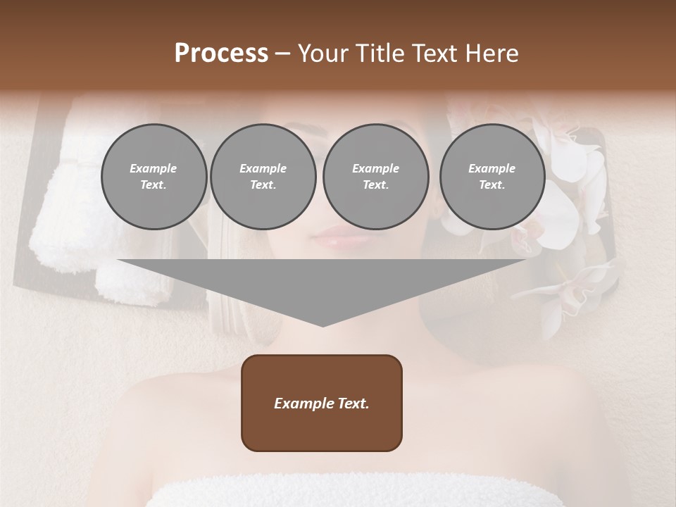 Body Salon Girl PowerPoint Template