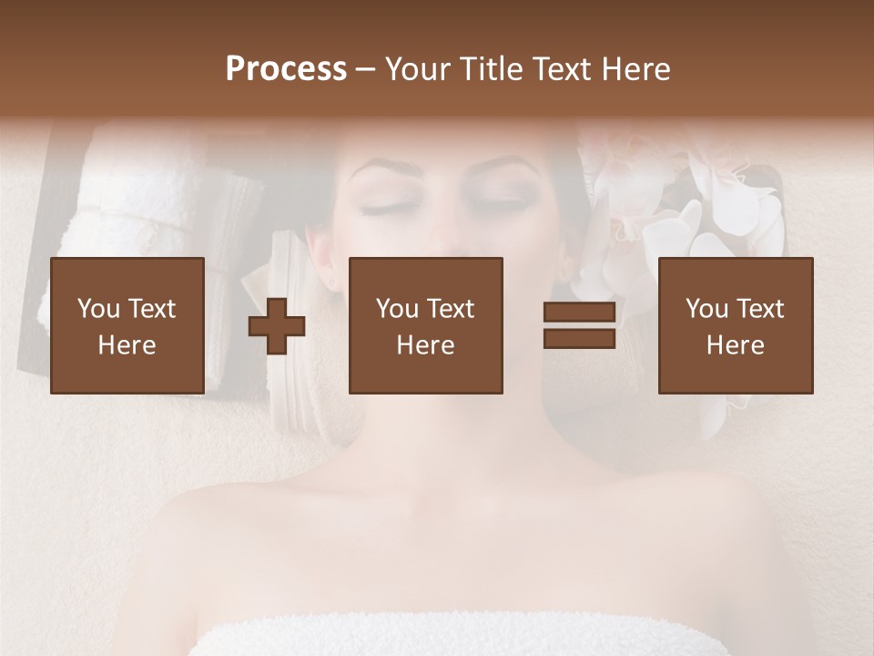 Body Salon Girl PowerPoint Template