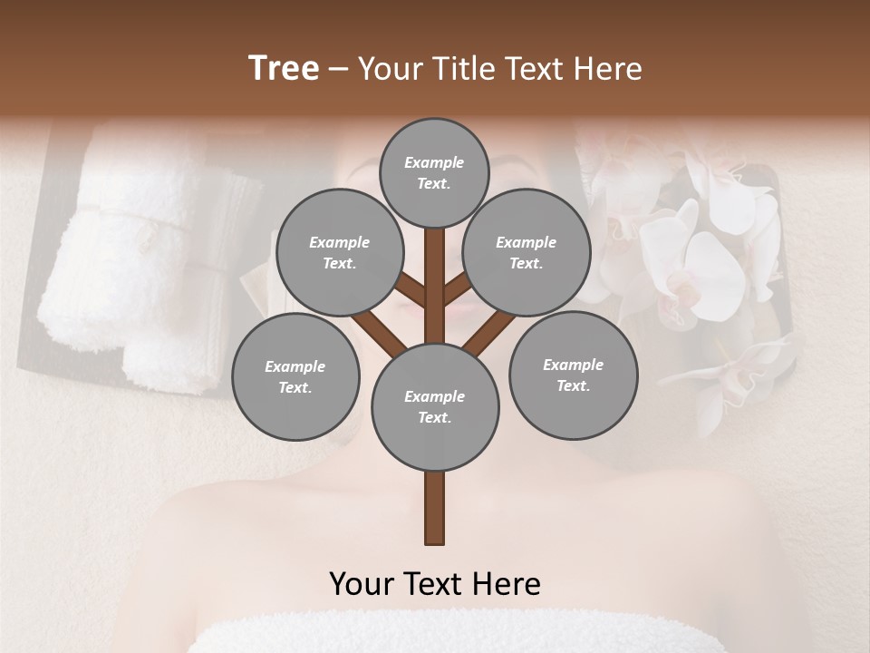 Body Salon Girl PowerPoint Template