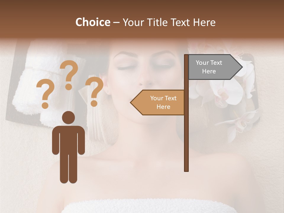 Body Salon Girl PowerPoint Template