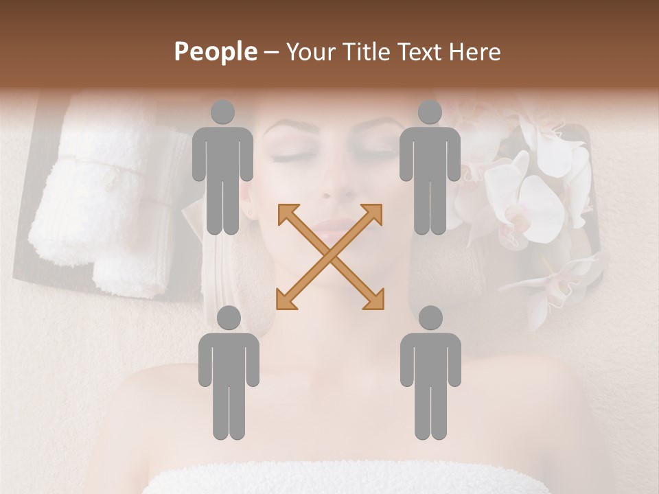 Body Salon Girl PowerPoint Template