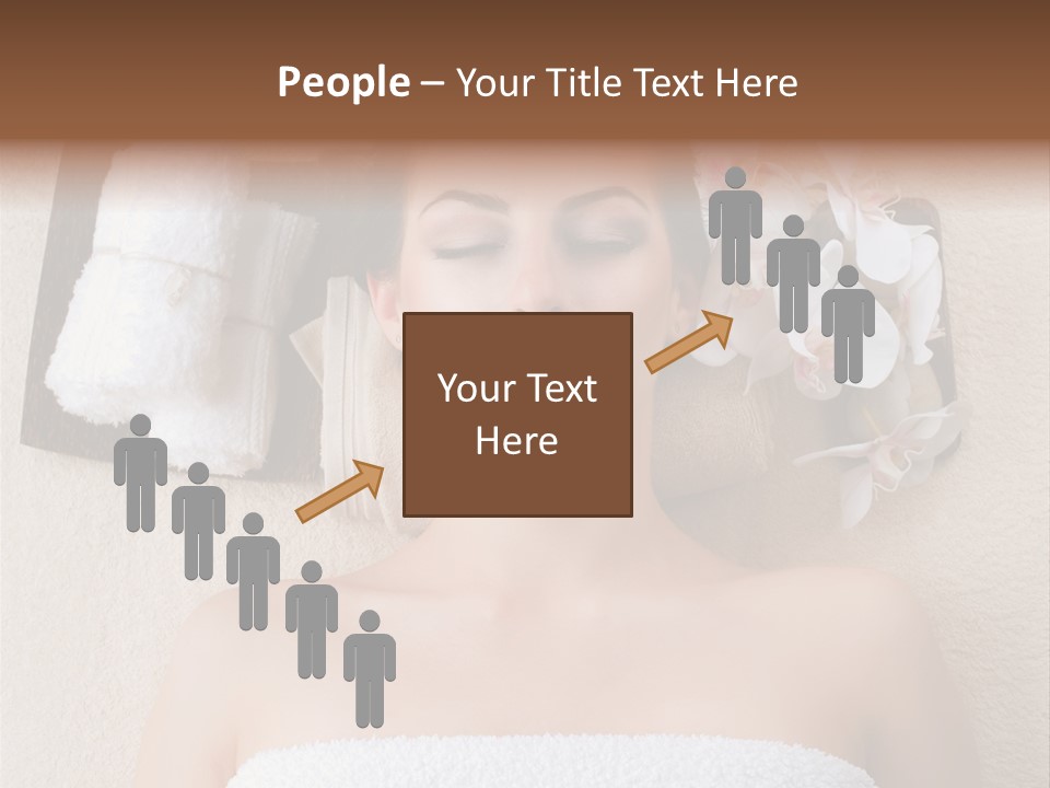 Body Salon Girl PowerPoint Template