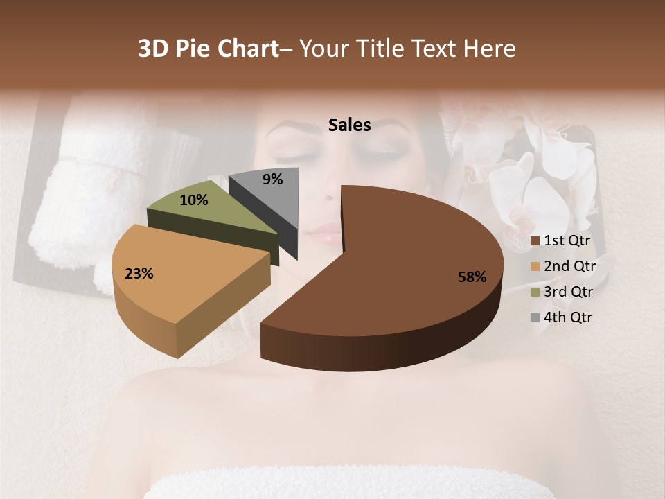 Body Salon Girl PowerPoint Template