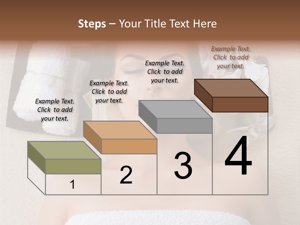 Body Salon Girl PowerPoint Template
