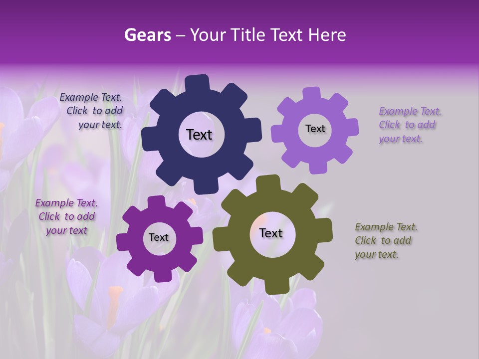 Growth Easter Bloom PowerPoint Template