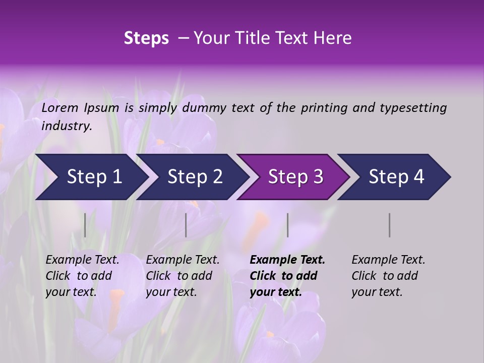 Growth Easter Bloom PowerPoint Template
