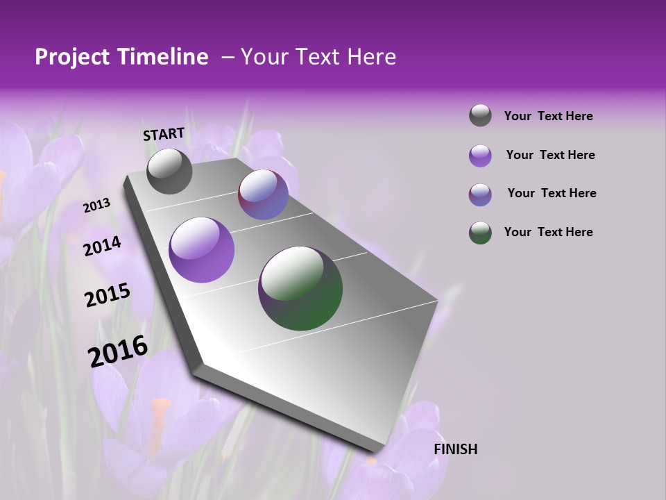 Growth Easter Bloom PowerPoint Template