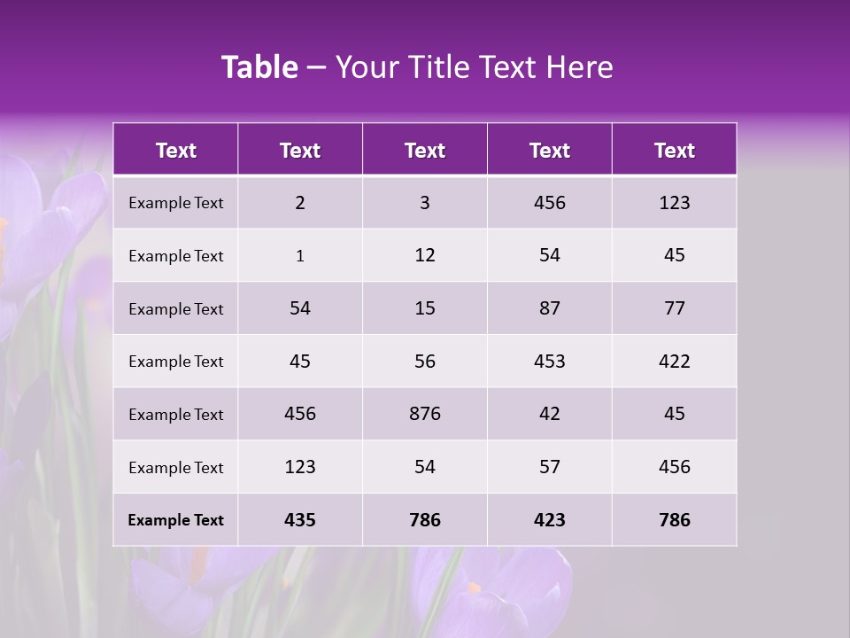 Growth Easter Bloom PowerPoint Template