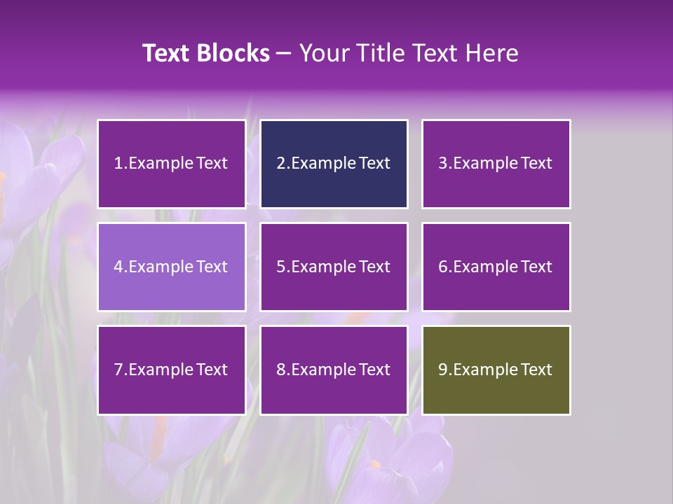 Growth Easter Bloom PowerPoint Template