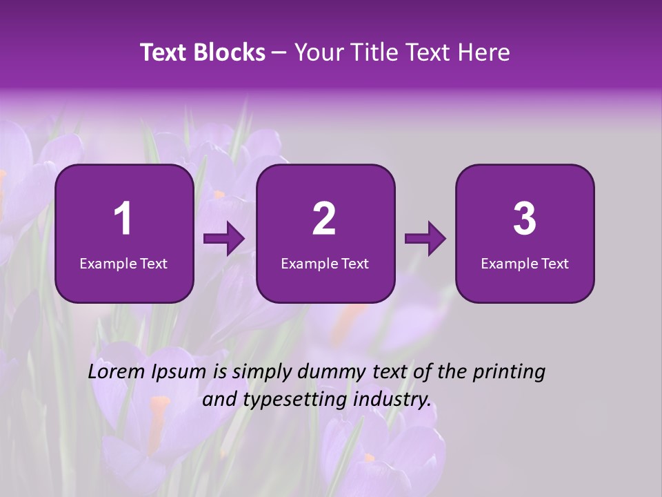 Growth Easter Bloom PowerPoint Template