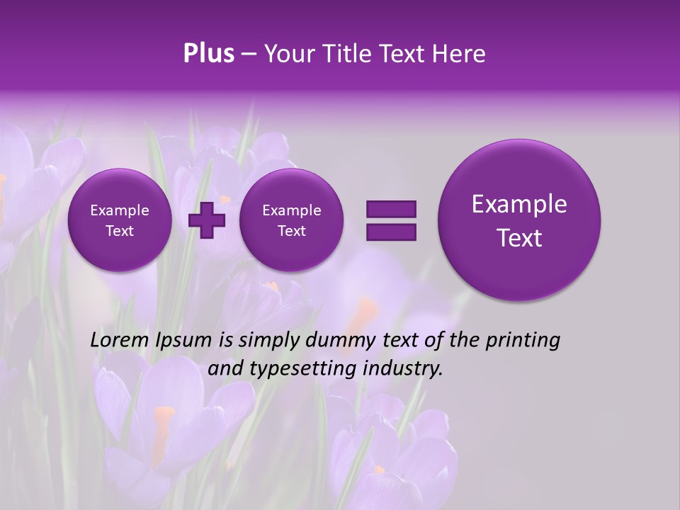 Growth Easter Bloom PowerPoint Template