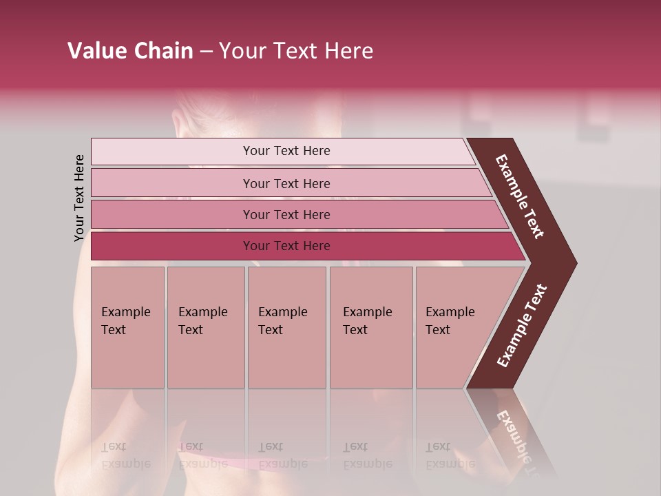 Martial Pretty Female PowerPoint Template