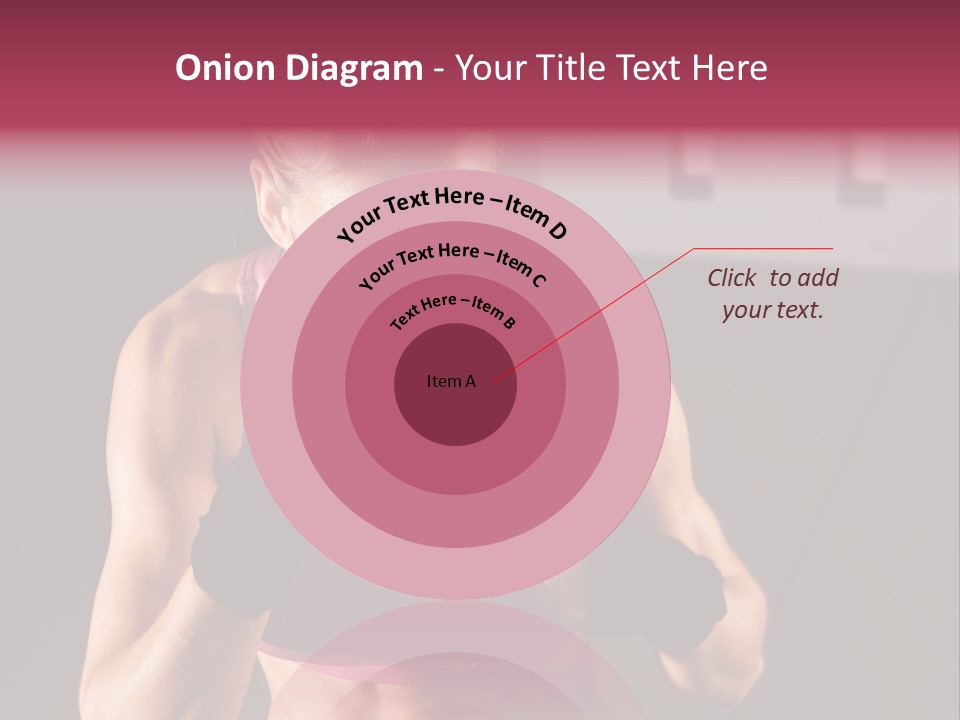 Martial Pretty Female PowerPoint Template