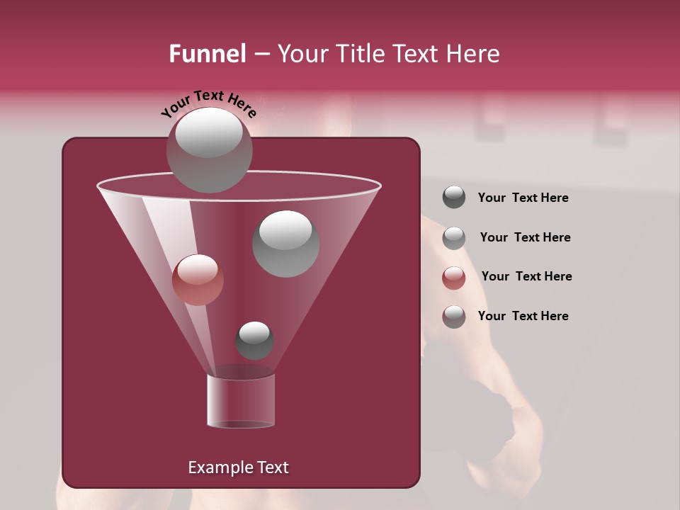 Martial Pretty Female PowerPoint Template