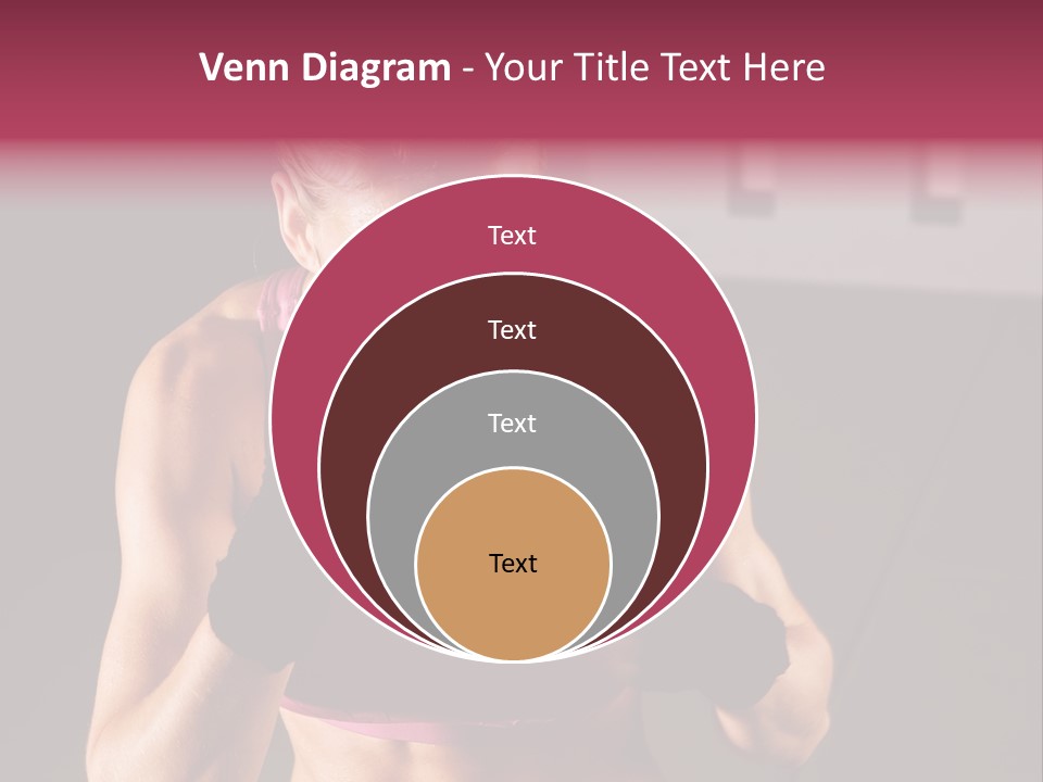 Martial Pretty Female PowerPoint Template