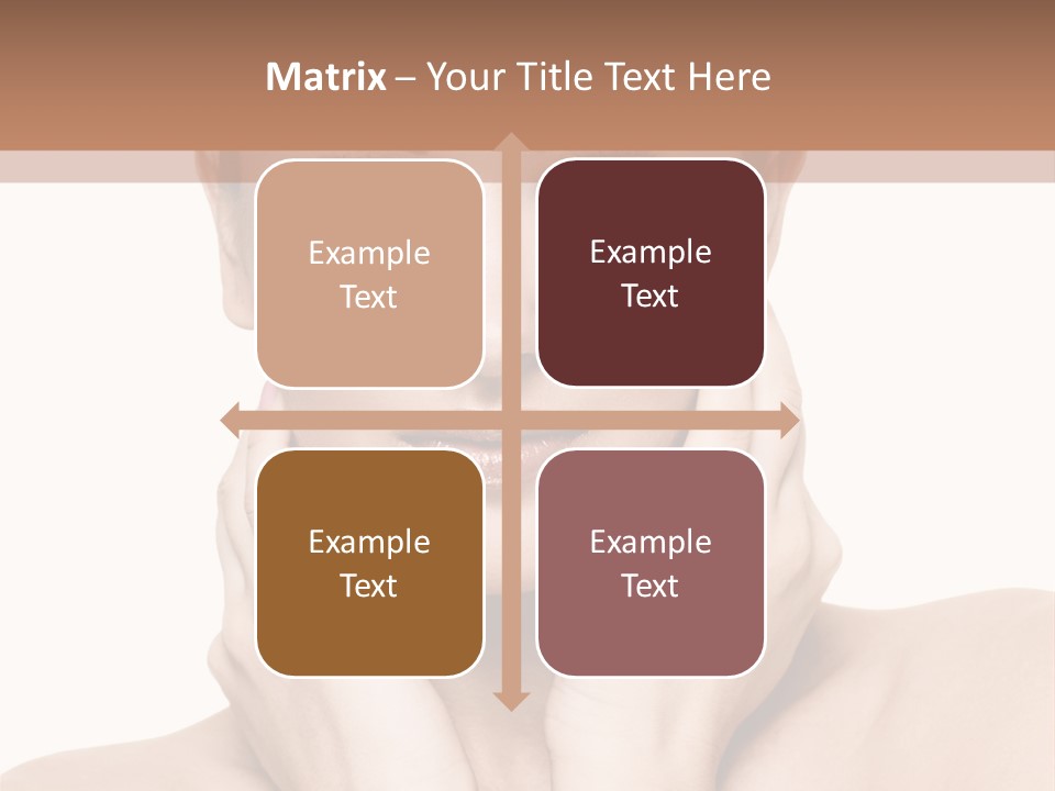 Face Background Care PowerPoint Template