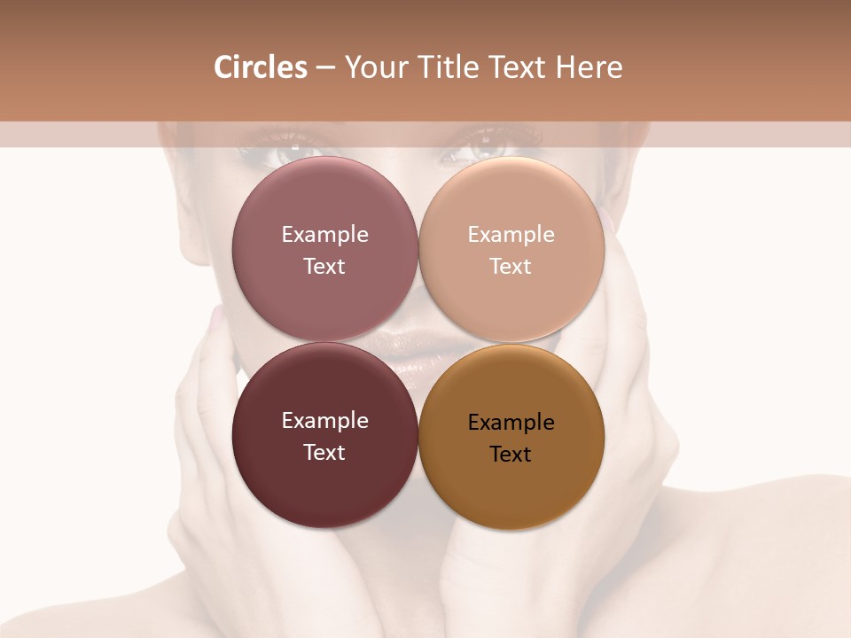 Face Background Care PowerPoint Template